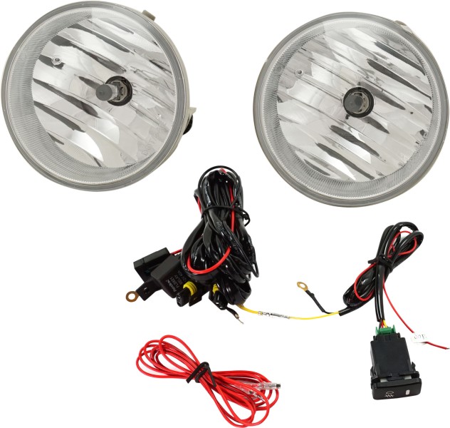 Fog Light Assembly for Toyota Solara (2004-2006), Tundra (2007-2013), Sequoia (2008-2017), Right (Passenger) and Left (Driver) Side, Replacement