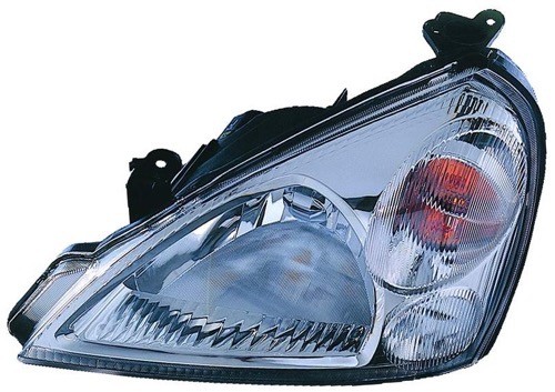 2002 - 2007 Suzuki Aerio Front Headlight Assembly Replacement Housing / Lens / Cover - Left (Driver) Side