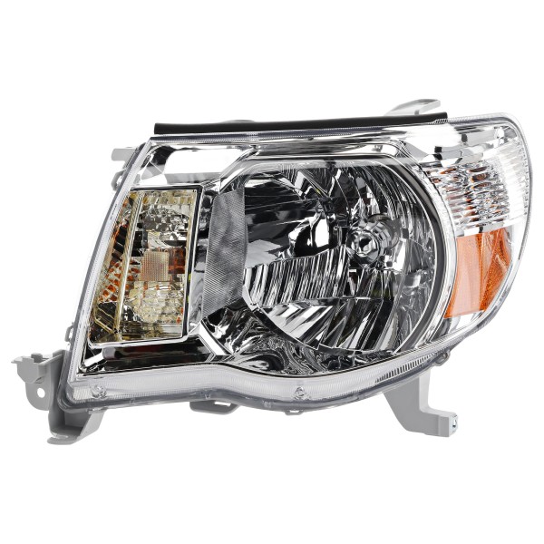 Headlight Assembly for 2005-2011 Toyota Tacoma, Left (Driver), without Sport Package, Replacement