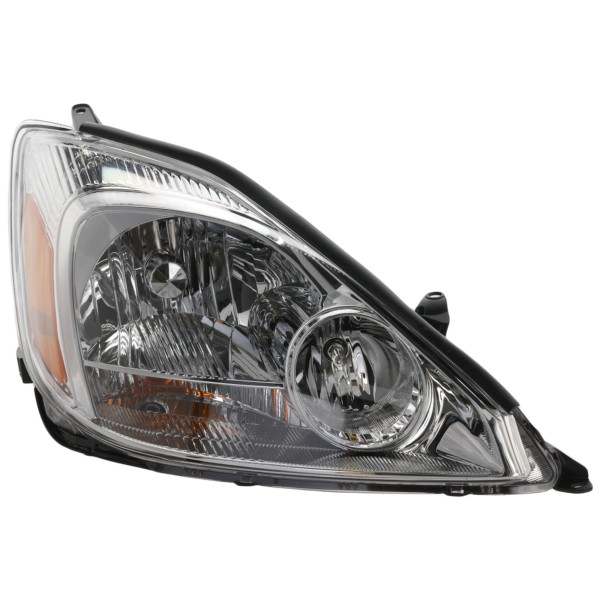 Headlight Assembly for Toyota Sienna 2004-2005 CE/LE/XLE Models, Right (Passenger), Halogen Light, Replacement