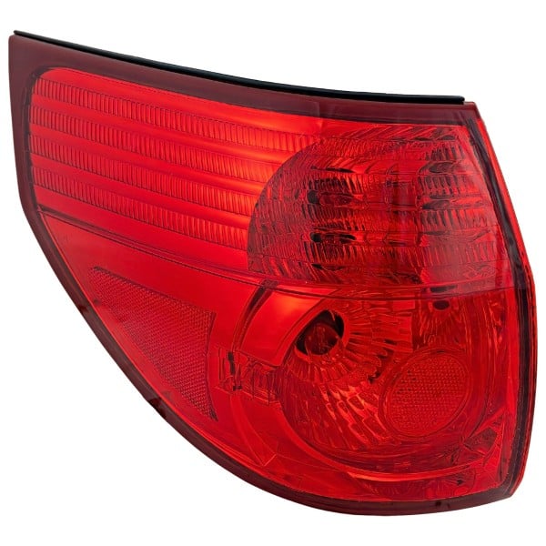 Tail Light Assembly for Toyota Sienna 2006-2010, Left (Driver) Side, Outer, Replacement