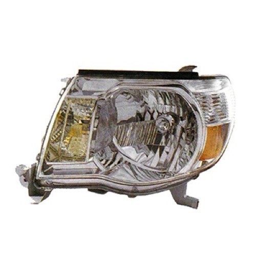 2005 - 2011 Toyota Tacoma Front Headlight Assembly Replacement Housing / Lens / Cover - Left (Driver) Side