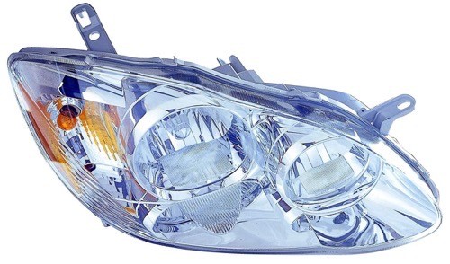 2005 - 2008 Toyota Corolla Front Headlight Assembly Replacement Housing / Lens / Cover - Right (Passenger) Side - (CE + LE)