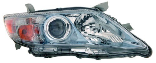 2010 - 2011 Toyota Camry Front Headlight Assembly Replacement Housing / Lens / Cover - Right (Passenger) Side - (Gas Hybrid + Hybrid Gas Hybrid)