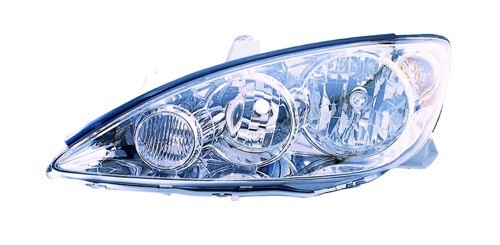 2005 - 2006 Toyota Camry Front Headlight Assembly Replacement Housing / Lens / Cover - Left (Driver) Side - (LE + XLE)
