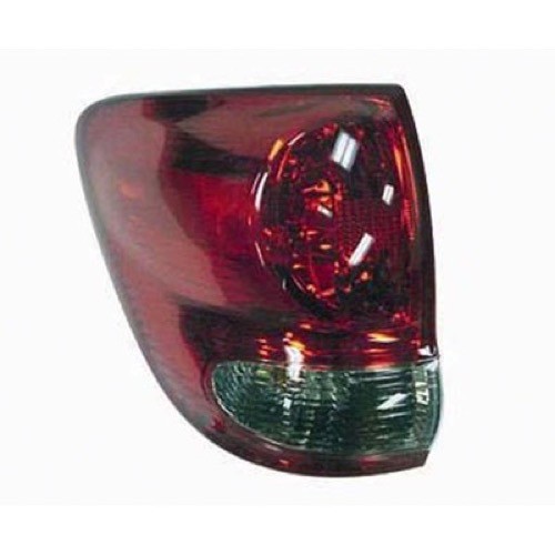 2005 - 2007 Toyota Sequoia Rear Tail Light Assembly Replacement / Lens / Cover - Left (Driver) Side Outer