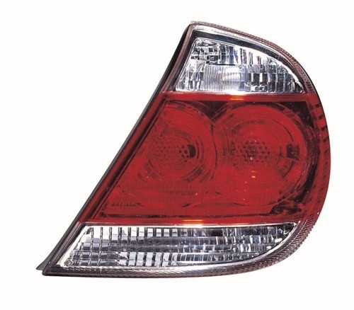 2005 - 2006 Toyota Camry Rear Tail Light Assembly Replacement Housing / Lens / Cover - Left (Driver) Side - (LE + XLE)