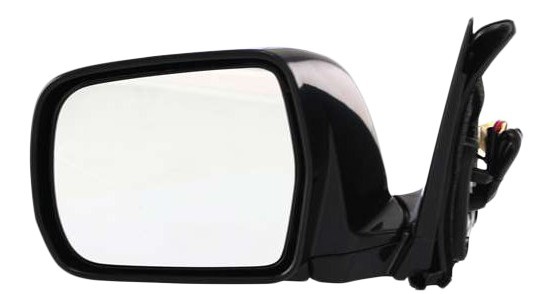 Power Mirror for Toyota Highlander 2001-2007, Left (Driver), Manual Folding, Non-Heated, Paintable, Replacement