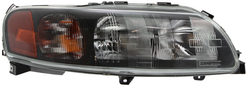 Headlight Assembly for Volvo V70 2001-2004, Right (Passenger) Side, Halogen, Replacement