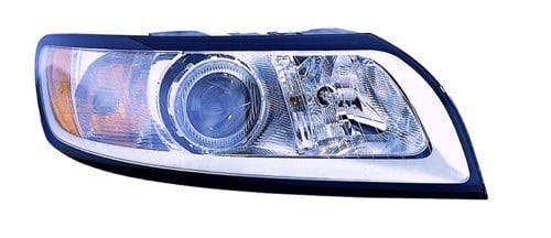 2008 - 2011 Volvo S40 Front Headlight Assembly Replacement Housing / Lens / Cover - Right (Passenger) Side