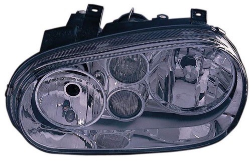 1999 - 2002 Volkswagen Cabrio Front Headlight Assembly Replacement Housing / Lens / Cover - Left (Driver) Side