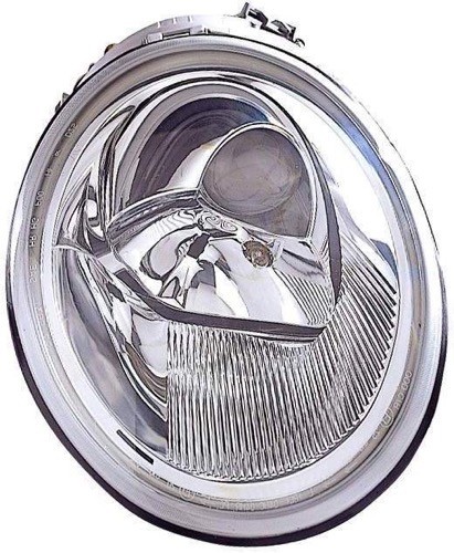 2002 - 2005 Volkswagen Beetle Front Headlight Assembly Replacement Housing / Lens / Cover - Right (Passenger) Side - (Turbo S Turbocharged)