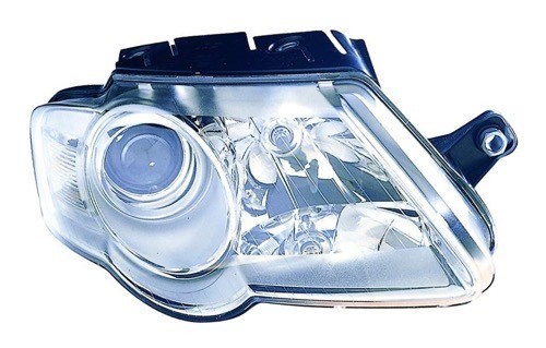 2006 - 2010 Volkswagen Passat Front Headlight Assembly Replacement Housing / Lens / Cover - Right (Passenger) Side