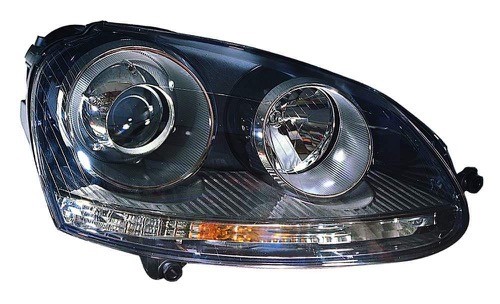 2005 - 2010 Volkswagen Jetta Front Headlight Assembly Replacement Housing / Lens / Cover - Right (Passenger) Side