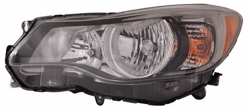 2012 - 2014 Subaru Impreza Front Headlight Assembly Replacement Housing / Lens / Cover - Left <u><i>Driver</i></u> Side - (Sedan + Wagon)
