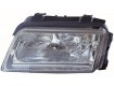 1996 - 1999 Audi A4 Front Headlight Assembly Replacement Housing / Lens / Cover - Left <u><i>Driver</i></u> Side