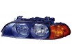 1998 - 2000 BMW 528i Front Headlight Assembly Replacement Housing / Lens / Cover - Left <u><i>Driver</i></u> Side