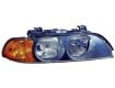 1997 - 1998 BMW 528i Front Headlight Assembly Replacement Housing / Lens / Cover - Right <u><i>Passenger</i></u> Side