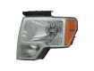 2009 - 2014 Ford F-150 Front Headlight Assembly Replacement Housing / Lens / Cover - Left <u><i>Driver</i></u> Side - (FX4 + Harley-Davidson Edition + King Ranch + Lariat + Lariat Limited + Platinum + STX + XL + XLT)