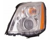 2006 - 2011 Cadillac DTS Front Headlight Assembly Replacement Housing / Lens / Cover - Left <u><i>Driver</i></u> Side