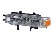 1990 - 1991 Honda Accord Front Headlight Assembly Replacement Housing / Lens / Cover - Left <u><i>Driver</i></u> Side
