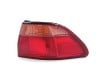 1998 - 2000 Honda Accord Rear Tail Light Assembly Replacement / Lens / Cover - Right <u><i>Passenger</i></u> Side Outer - (4 Door; Sedan)