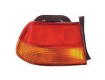 1996 - 1998 Honda Civic Rear Tail Light Assembly Replacement Housing / Lens / Cover - Left <u><i>Driver</i></u> Side - (2 Door; Coupe)