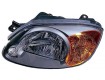 2003 - 2006 Hyundai Accent Front Headlight Assembly Replacement Housing / Lens / Cover - Left <u><i>Driver</i></u> Side