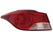 2011 - 2013 Hyundai Elantra Rear Tail Light Assembly Replacement / Lens / Cover - Left <u><i>Driver</i></u> Side Outer - (Sedan)