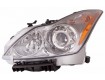 2008 - 2010 Infiniti G37 Front Headlight Assembly Replacement Housing / Lens / Cover - Left <u><i>Driver</i></u> Side - (Convertible + Coupe + Base model Coupe + Journey Coupe + Sport Coupe)