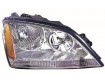2003 - 2004 Kia Sorento Front Headlight Assembly Replacement Housing / Lens / Cover - Right <u><i>Passenger</i></u> Side