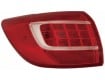 2011 - 2013 Kia Sportage Rear Tail Light Assembly Replacement / Lens / Cover - Left <u><i>Driver</i></u> Side Outer