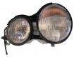 1996 - 1999 Mercedes-Benz E320 Front Headlight Assembly Replacement Housing / Lens / Cover - Left <u><i>Driver</i></u> Side