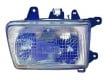 1992 - 1995 Toyota 4Runner Front Headlight Assembly Replacement Housing / Lens / Cover - Left <u><i>Driver</i></u> Side