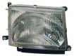 1997 - 2000 Toyota Tacoma Front Headlight Assembly Replacement Housing / Lens / Cover - Left <u><i>Driver</i></u> Side - (RWD + 4WD)