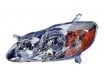 2003 - 2004 Toyota Corolla Front Headlight Assembly Replacement Housing / Lens / Cover - Left <u><i>Driver</i></u> Side - (CE + LE)