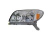 2003 - 2005 Toyota 4Runner Front Headlight Assembly Replacement Housing / Lens / Cover - Left <u><i>Driver</i></u> Side