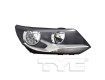 2012 - 2018 Volkswagen Tiguan Front Headlight Assembly Replacement Housing / Lens / Cover - Right <u><i>Passenger</i></u> Side