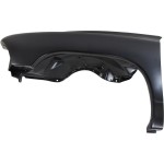 Front Fender for Dodge Dakota (1997-2004) and Durango (1998-2003), Left (Driver), Without Antenna and Name Plate (Emblem) Holes, Replacement