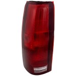 1988 - 2000 Chevrolet C2500 Rear Tail Light Assembly Replacement / Lens / Cover - Left (Driver) Side - (Fleetside)