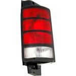 Tail Light for Dodge Caravan 1991-1995, Left (Driver) Side, Lens and Housing, Replacement