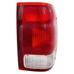 Tail Light for Ford Ranger 2000, Right (Passenger) Side, Lens and Housing Replacement
