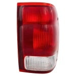 Tail Light for Ford Ranger 2000, Right (Passenger) Side, Lens and Housing Replacement