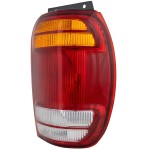 Tail Light for Ford Explorer 1998-2001, Right (Passenger) Side, Includes Lens and Housing, Replacement
