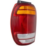 Tail Light for Ford Explorer 1998-2001, Left (Driver) Side, Includes Lens and Housing, Replacement