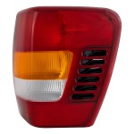 Tail Light for Jeep Grand Cherokee 1999-2002, Right (Passenger), Lens and Housing, Up to 11-01, Replacement (CAPA Certified)