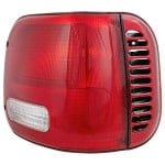 Tail Light for Dodge Full Size Van 1997-2003, Right (Passenger) Side, Lens and Housing, Replacement