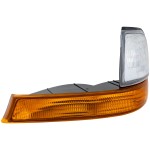 Corner Light for Ford Ranger 1998-2000, Left (Driver), Includes Lens and Housing, Functions as Park, Signal, and Side Marker Light, Replacement