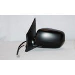 Left (Driver) Outside Rear View Mirror Assembly for 2002 - 2006 Acura MDX, Nighthawk Black Pearl Color with code B92P, Without Touring Package,  76250S3VA04ZA, Replacement