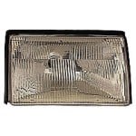 Right (Passenger) Headlight Assembly for 1987 - 1993 Ford Mustang, Front Assembly Replacement Housing/Lens/Cover, OEM E9ZZ13008A, Composite, Replacement